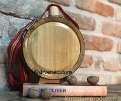 Izrada hrastovih drvenih ČUTURA sa gravurom