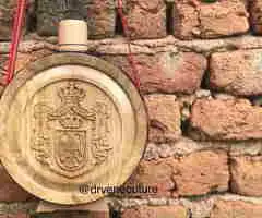 Izrada hrastovih drvenih ČUTURA sa gravurom