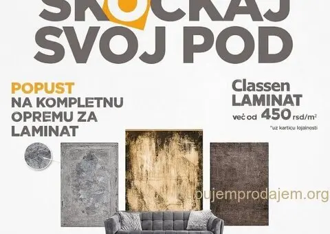 IZVOR STIL–Laminati i oprema po super cenama - 1/5
