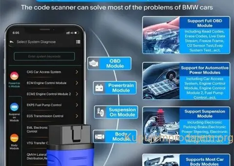 AUTOPHIX 3910 Bluetooth BMW/MINI/Rolls Royce IOS/Android - 10/15