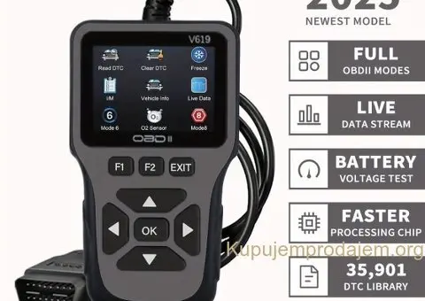 NOVO- V619 OBD2 Auto Dijagnostika - 1/9