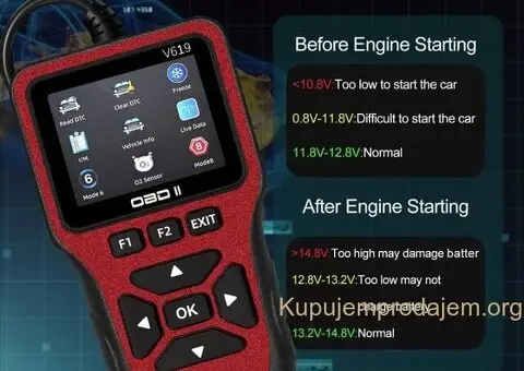 NOVO- V619 OBD2 Auto Dijagnostika - 6/9