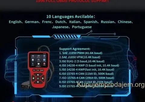 NOVO- V619 OBD2 Auto Dijagnostika - 7/9