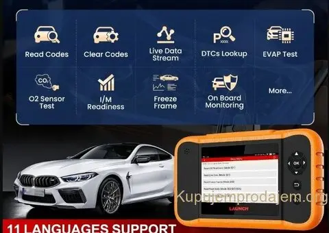 NOVO -LAUNCH X431 Creader Elite 2.0- FGC za Ford GM Chrysler - 5/15