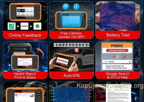 NOVO -LAUNCH X431 Creader Elite 2.0- FGC za Ford GM Chrysler - 10/15