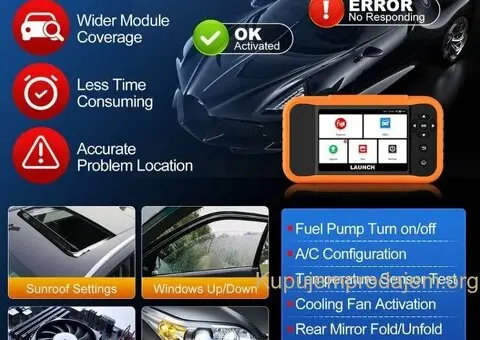 NOVO -LAUNCH X431 Creader Elite 2.0- FGC za Ford GM Chrysler - 12/15