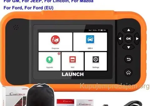 NOVO -LAUNCH X431 Creader Elite 2.0- FGC za Ford GM Chrysler - 14/15