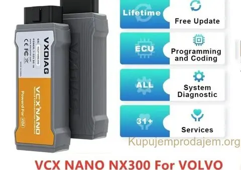 VXDIAG VCX NANO NX300 za Volvo – profesionalni dijagnostički interfejs - 2/15