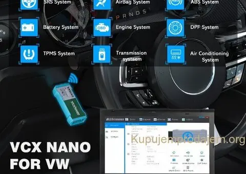 NOVO- VXDIAG VCX NANO NX100 WiFi- VW/Audi/Škoda/Seat/Bentley - 7/15