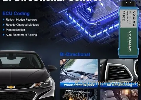 NOVO- VXDIAG VCX NANO NX100 WiFi- VW/Audi/Škoda/Seat/Bentley - 10/15