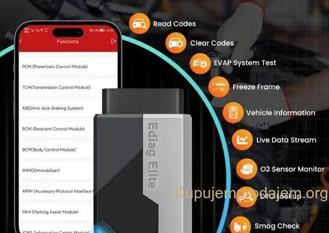 Novo - Kingbolen Ediag Elite Bluetooth OBD2 Dijagnostika - 4/15