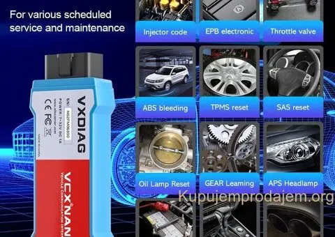 NOVO- VXDIAG VCX Nano NX500 Pro WiFi za Ford Mazdu - 3/13