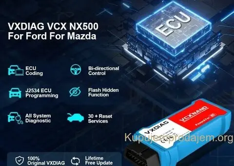 NOVO- VXDIAG VCX Nano NX500 Pro WiFi za Ford Mazdu - 10/13