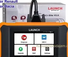 Novo - LAUNCH X431 Creader Elite 2.0 OBD2 Renault i Dacia