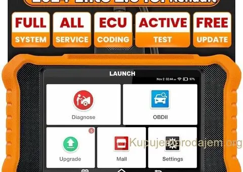 Novo - LAUNCH X431 Creader Elite 2.0 OBD2 Renault i Dacia - 3/15