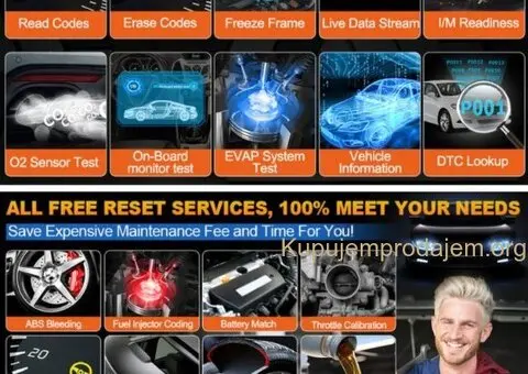 Novo - LAUNCH X431 Creader Elite 2.0 OBD2 Renault i Dacia - 6/15