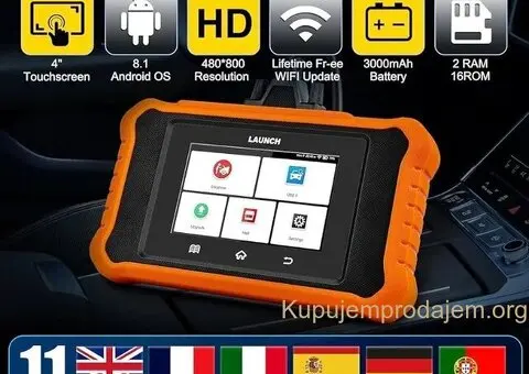 Novo - LAUNCH X431 Creader Elite 2.0 OBD2 Renault i Dacia - 7/15