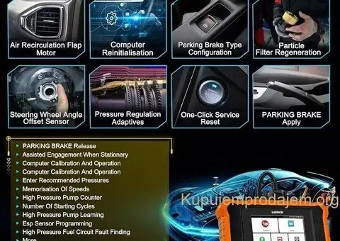 Novo - LAUNCH X431 Creader Elite 2.0 OBD2 Renault i Dacia - 8/15