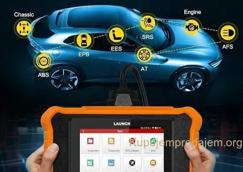 Novo - LAUNCH X431 Creader Elite 2.0 OBD2 Renault i Dacia - 12/15