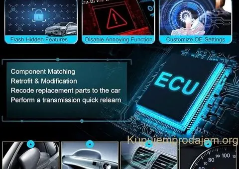 Novo - LAUNCH X431 Creader Elite 2.0 OBD2 Renault i Dacia - 13/15