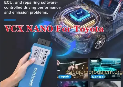 Novo - VXDIAG NANO NX400 Pro USB / WIFI Toyota Lexus OBD2 - 14/15