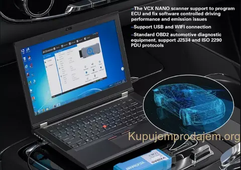 Novo - VXDIAG NANO NX400 Pro USB / WIFI Toyota Lexus OBD2 - 15/15