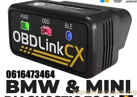 NOVO-OBDLink CX BLE Bluetooth OBD2 za Bimmercode iOS,Android - 1/15