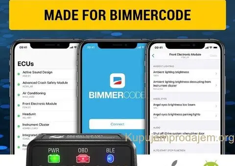 NOVO-OBDLink CX BLE Bluetooth OBD2 za Bimmercode iOS,Android - 3/15