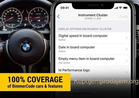 NOVO-OBDLink CX BLE Bluetooth OBD2 za Bimmercode iOS,Android - 4/15