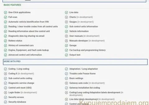 Novo - OBD Eleven PRO Pack Nextgen VW/BMW/Audi/Seat/Skoda - 11/15