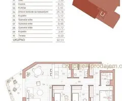 Centar, Dalmatinska, 4.0, 92,51 m2 novogradnja