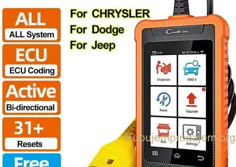 NOVO - LAUNCH X431 Elite Full OBD2 za CHRYSLER, Dodge, Jeep - 1/15