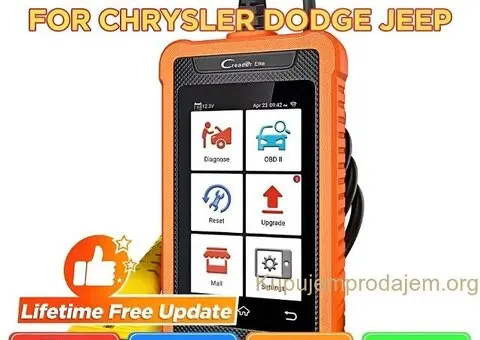 NOVO - LAUNCH X431 Elite Full OBD2 za CHRYSLER, Dodge, Jeep - 2/15