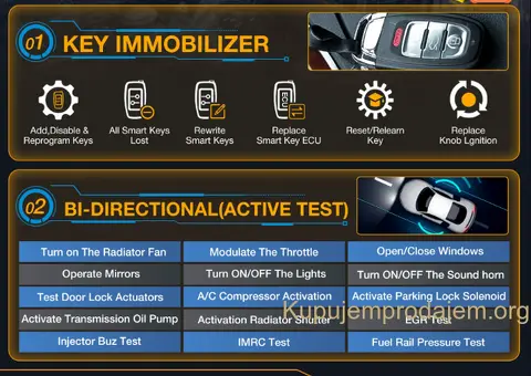 NOVO - LAUNCH X431 Elite Full OBD2 za CHRYSLER, Dodge, Jeep - 10/15