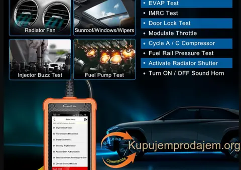 NOVO - LAUNCH X431 Elite Full OBD2 za CHRYSLER, Dodge, Jeep - 13/15