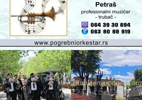Trubači, pogrebni orkestar, muzika, sahrane Beograd