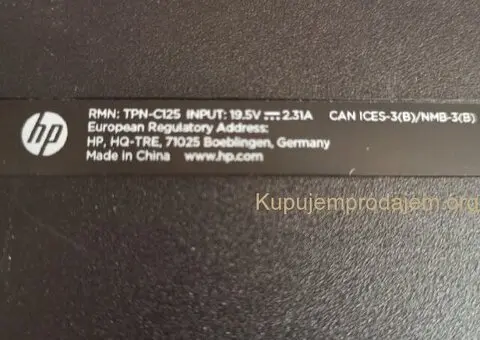 Hp TPN C125, Intel i3 5005u, 500gb, 8gb Rama, Punjac - 12/14