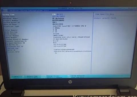 Hp TPN C125, Intel i3 5005u, 500gb, 8gb Rama, Punjac - 13/14