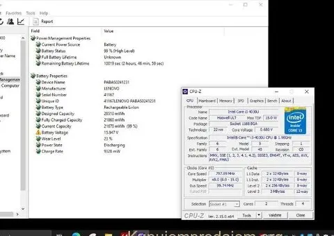 Lenovo B50-70 / LA-B092P / 15.6 LED slim / Baterija 2h / - 8/13