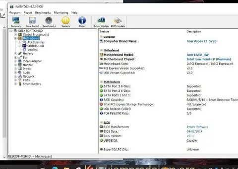 Acer Aspire E1-572G / 15.6 slim 30 pina/ I5-4200U / Delovi - 13/15