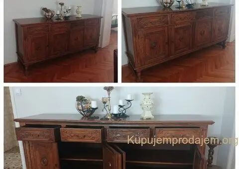 Prodajem stari trpezarijski komplet dobro očuvan - 4/15