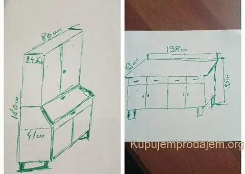 Prodajem stari trpezarijski komplet dobro očuvan - 5/15