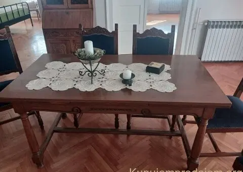 Prodajem stari trpezarijski komplet dobro očuvan - 15/15