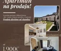 Na prodaju apartman u srcu Kopaonika-Milmari Resort
