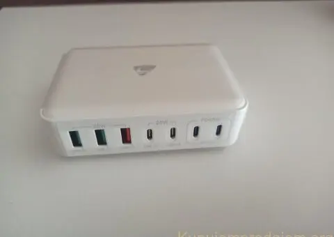 Gan 7 Port Fast Charger Station 165w / 5V-20V / USB-C - 2/5