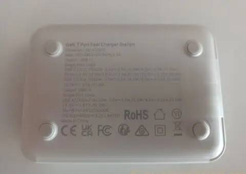 Gan 7 Port Fast Charger Station 165w / 5V-20V / USB-C - 4/5