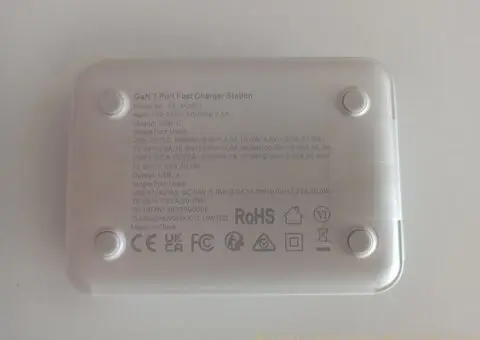 Gan 7 Port Fast Charger Station 165w / 5V-20V / USB-C - 3/4