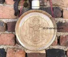 Izrada hrastovih drvenih ČUTURA sa gravurom