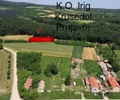 Prodajem zemljiste Krušedol-Irig
