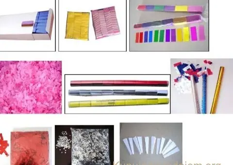 Konfete, prodaja sa lagera, patrone sa konfetama - 1/10